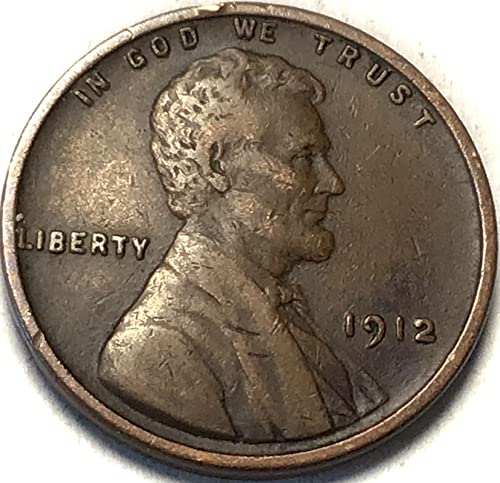 1912 P Lincoln Cent Cent Penny מוכר מאוד בסדר