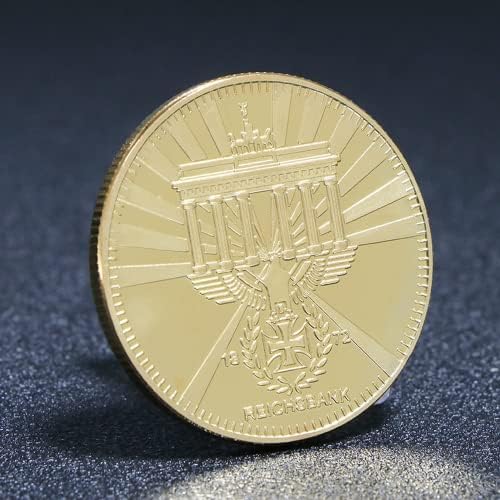 גרמניה 1871 מדליה מטבע מצופה זהב מטבע זיכרון אירופה אירופה אוסף מלאכת מטבעות עולם גרמנית קישוט ביתי