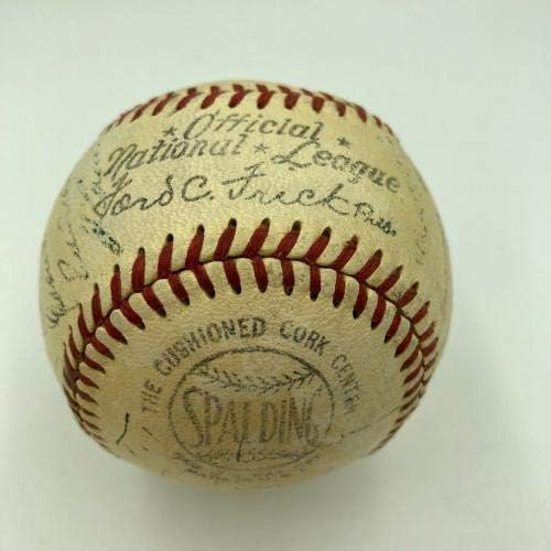 1951 צוות פילדלפיה פיליס Whiz Kids חתם על NL Baseball PSA DNA COA - חתימות בייסבול