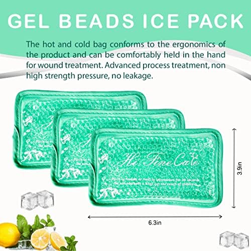 קרח חבילה, חם או קר חבילה ג ' ל חרוז קירור כרית, לשימוש חוזר עבור פציעות רפואי בריאות, נפיחות וכאב הקלה,