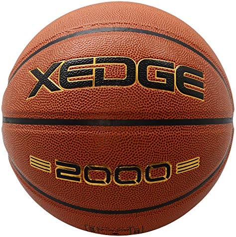 גודל כדורסל XEDGE בגודל 5/6/7 רחוב עור מורכב כדורסל מקורה כדור משחק חיצוני עם מחט, משאבה ותיק נשיאה
