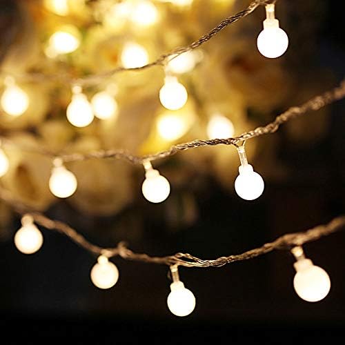 43 רגל 70 הוביל אורות חג המולד גלוב מחרוזת אורות לחבר עבור עיצוב חדר שינה מקורה חיצוני פיות אור לבית