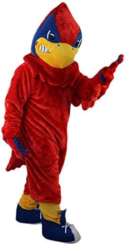 תחפושת מצוירת של ציפור הנשר האדומה קמע קמע קוספליי מבוגר שמלה מפוארת