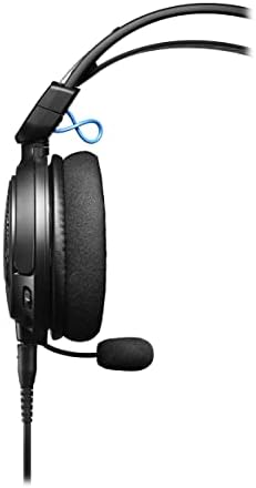 אודיו-טכניקה את-ג ' י-די-3-בי-קיי, אוזניות משחק עם גב פתוח, שחור