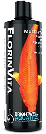 ברייטוול אקוואטיקס פלורינוויטה-תוסף מולטי ויטמין לצביעת דגים וחלזונות בבריכות ובגינות מים