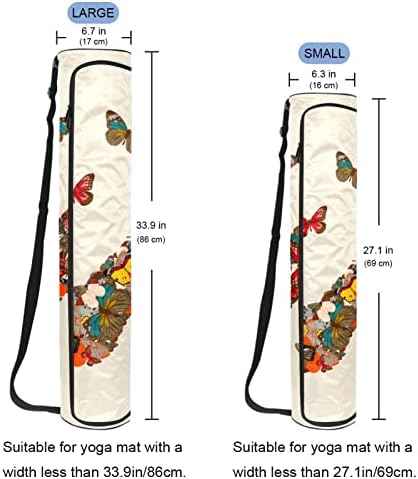 עקב גבוה פרפר מזרן יוגה נושאת תיק עם רצועת כתף מזרן יוגה תיק תיק תיק החוף