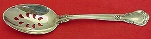 Chantilly מאת Gorham Sterling Silver Service Spoon Spoon מנוקק 9 חור מותאם אישית 8 3/8