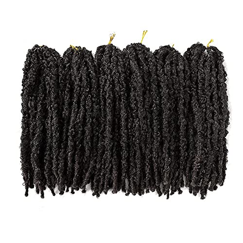 דואולי פרפר לוקס סרוגה שיער לנשים שחורות מראש כרך במצוקה סרוגה צמות טבעי רך פרפר טוויסט שיער סינטטי