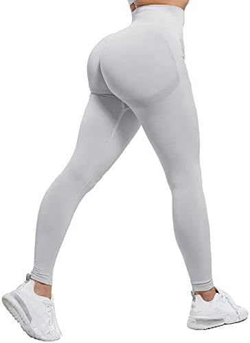 פאוורסיה התחת הרמת חותלות לנשים גבוהה מותן התכווצות התחת יוגה מכנסיים חלקה חיוך קונטור אימון גרביונים