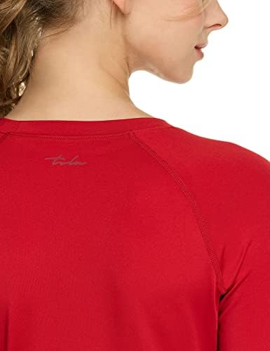 TSLA 1 או 3 חבילה חולצת דחיסת ספורט נשים, צמרות אימון עם שרוול ארוך, מגניב, חולצות יוגה חדר כושר אתלטיות