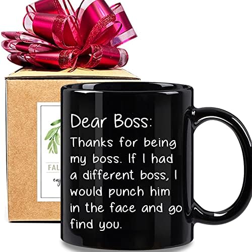 מצחיק בוס מתנות קפה ספל, הטוב ביותר איסור פרסום בוס ספל מתנה עבור בוס לעבודה מנהלי עובדים לעבודה חברים