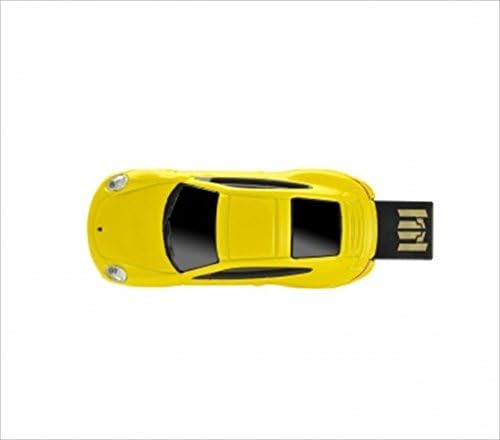 1:72 Die Cast Metal Porsche 911 Carrera S USB Flash Drive 16GB –Yellow