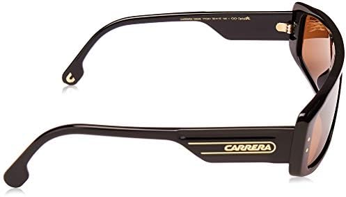 Carrera 1022/S משקפי שמש CA1022S-0YYC-K1-5815-מסגרת ברונזה BLGD, עדשות SP חומות, עדשה