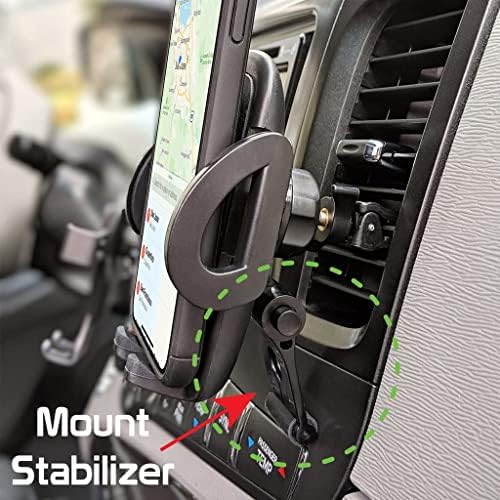 360 Multi Mount Works מלאים עבור Xolo Play ומחזיק מכוניות מתכוונן לחלוטין, נייד, עמיד עד 3.5 אינץ 'מסכים