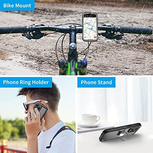 אופני מתכת סוקוזין הרכבה על אופניים - אופנוע אופנועי כידון טלפון סלולרי לאייפון 13 PRO עם מארז אטום