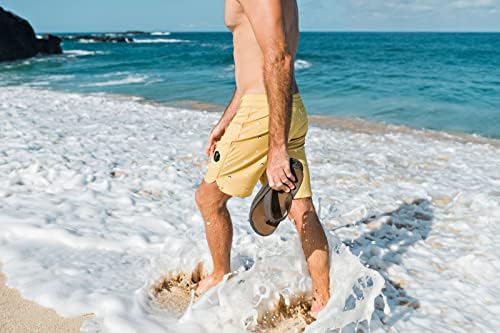סנדלי חוף לגברים של אולוקאי אוחנה, מגלשות כפכף יבשות במהירות, עמידות במים וקלות משקל, מיטת רגליים מעוצבת