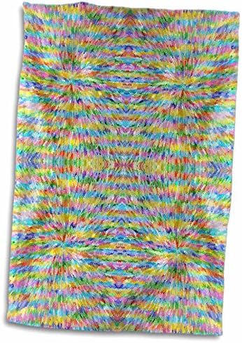 תבנית מופשטת של פלורן תבנית - דפוס רב צבעוני די - מגבות