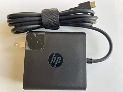 HP 65W נסיעות USB C מתאם AC עבור HP Specter X2 X360, HP Elitebook X360 1040 G6, TPN-CA06, L30757-002,