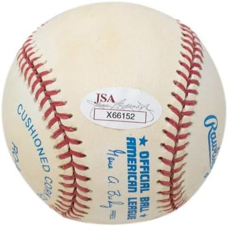 ג'ורג 'שטיינברנר ניו יורק ינקי חתום בייסבול בליגה האמריקאית JSA Loa - כדורי בייסבול חתימה