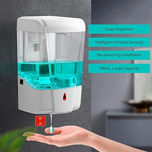 Maizoon Automatic Hand Satenitizer Dispenser 700 מל ג'ל/נוזל נוזל נטול מגע מגע מגע בתנועה חופשית סבון