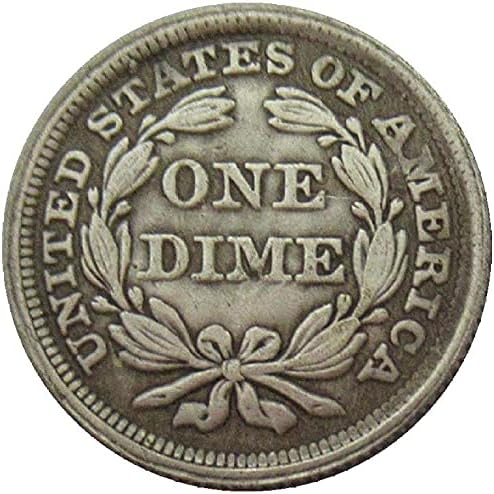 ארהב Naqi 10 נקודות ארהב 1880 מטבעות זיכרון מצופה מכסף