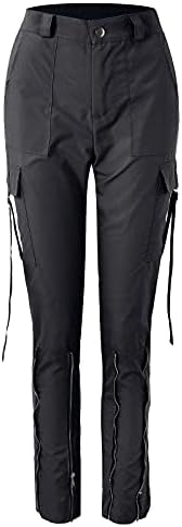 מכנסי מטען מכנסי מטען במותניים נמוכים מכנסי מצנח מכנסי מצנח נמוך מותניים בגודל מותניים.
