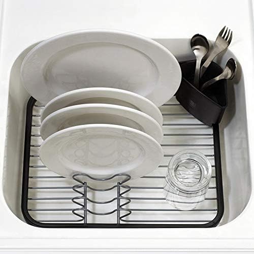 PDGJG מטבח כלים ייבוש מדף שולחן שולחן אחסון סל מדף מדף קערה צלחת כלים מחזיק מכון כיור מטבח מארגן