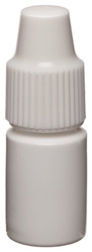 WHEATON 211621 בקבוק נשירה, 6 מל, לבן, LDPE, כולל קצה טפטוף ו 13-425 כובע בורג פוליפרופילן 17 ממ x 58