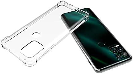 Urspasol למוטולורה מוטו G Stylus 5G Case 2021 עם מגן מסך זכוכיות מחוסמות גביש קריסטל ברור אולטרה דקה