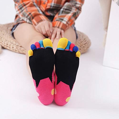 גרבי אצבעות נשים כותנה חמש גרבי אצבעות גרבי בעלי חיים חמודים גרבי צוות מצחיקים מצחיקים גרביים לנשים
