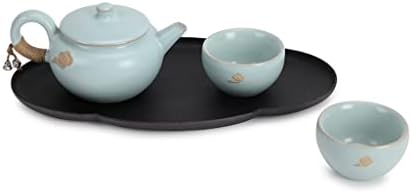 ערכת תה מתנה של ZSEDP קרמיקה קונג פו סט תה סט בית קבלת בית מגורים סט סט תה