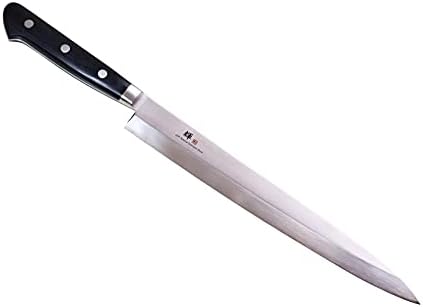 סכין השף היפני המקורי של Kagayaki, KG-18 Yanagiba 240 ממ, VG-1 פחמן גבוה יפני סכין מטבח פרו-אל חלד עם