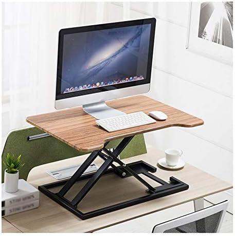 גובה-מתכוונן שולחן עבודה שולחן עבודה ממיר 30-אינץ רחב מחשב נייד משכים דוכן תצוגת
