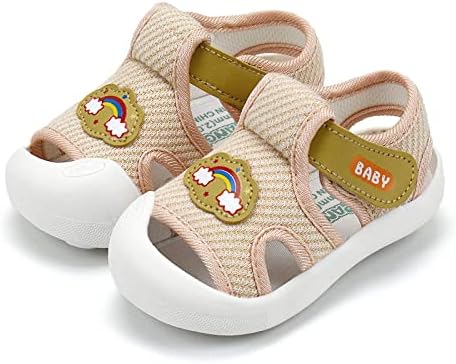 תינוק בנות בני סנדלי קיץ סניקרס החלקה קל משקל חוף מים נעליים לפעוטות ראשון הליכונים