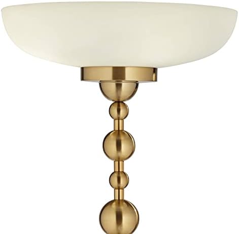 פוסייני יורו פסגת פסגת אור קליל מודרני מנורה רצפה של לפיסרייר 71 מתכת זהב חם גובה זהב חלבית גוון זכוכית