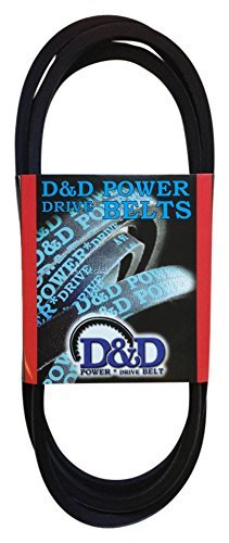 D&D PowerDrive 71562 חגורת החלפה של קורפ קלורי, חתך חגורה A/4L, אורך 50 , גומי